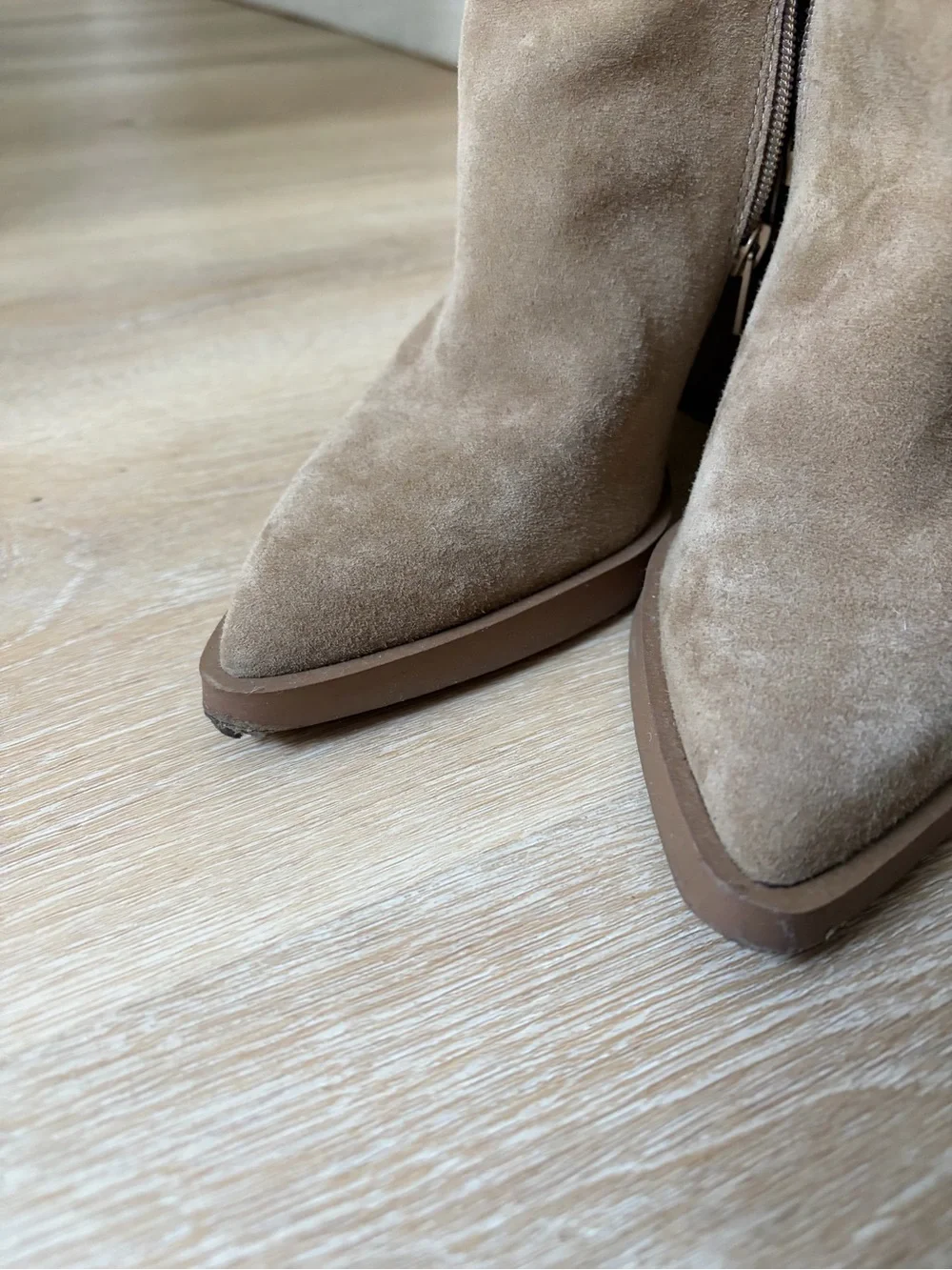 Steve Madden Suede Pointed-Toe Women’s Ankle Boots